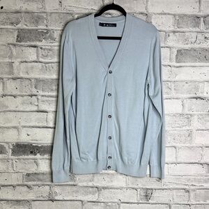Ben Sherman Light Blue Men's Cardigan